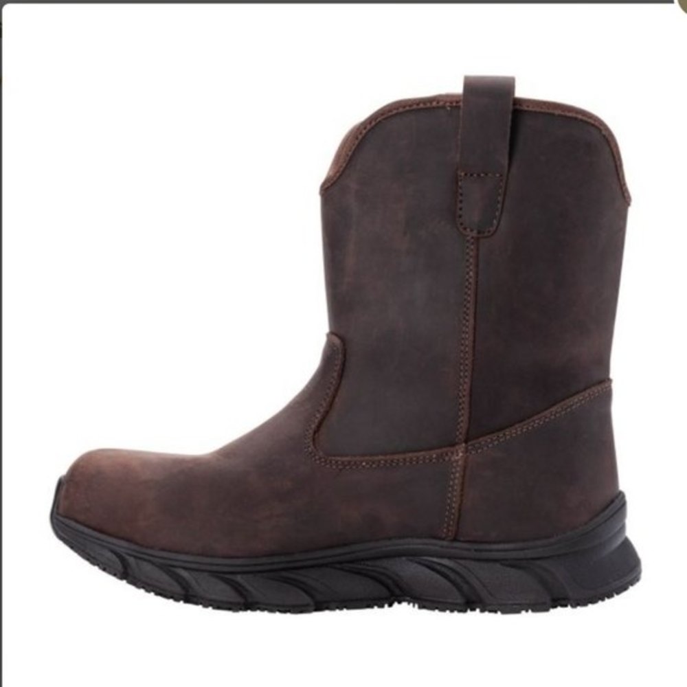 New Propét Smith - Men's Safety Composite Toe Cowboy Work Boots Sz 14 X (3E) - Picture 3 of 13